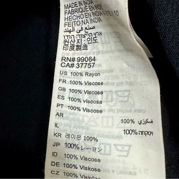 Billabong Island Folk Pieced Crinkle Wide Flare Sleeve Lightweight Top - Picture 8 of 8